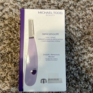 Michael Todd SonicSmooth 2 in 1 Dermaplaning & Exfoliation. No box.